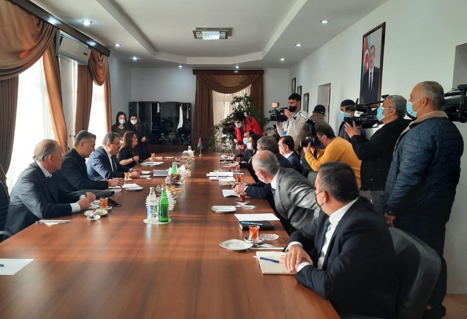 رئيس مندوبية أذربيجان للاتحاد الاوروبي يسافر الى لنكران لتدشين مشروع EU4Lankaran – صورة