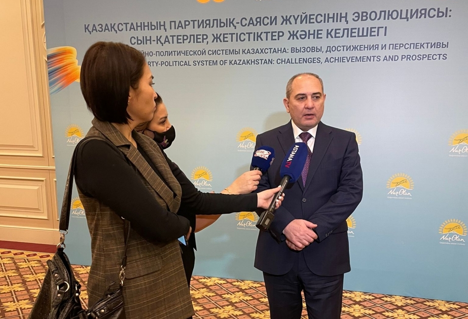 Tahir Budaqov: Yeni Azərbaycan Partiyası və “Nur Otan” Partiyası arasında səmərəli və qarşılıqlı əlaqələr yaradılıb