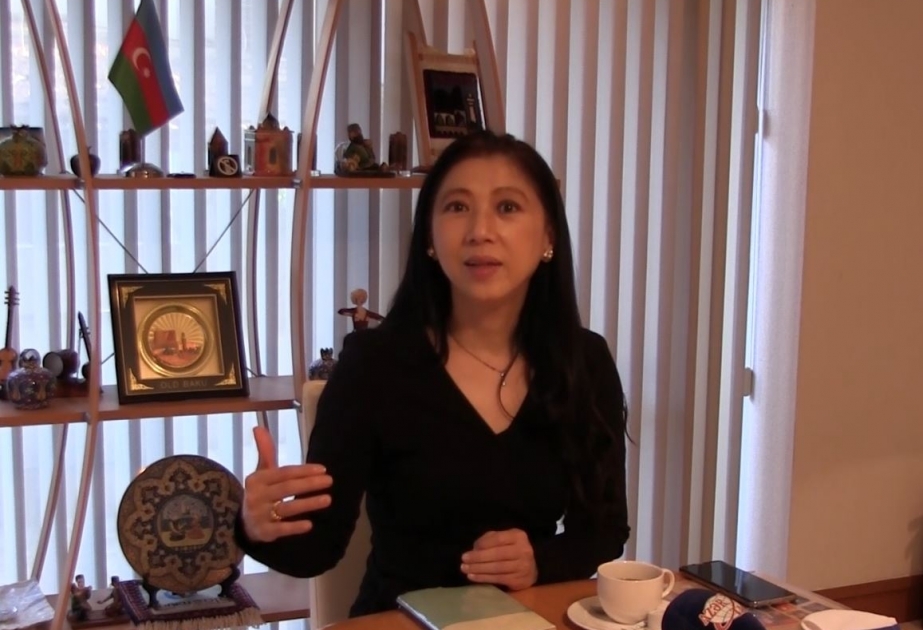 Kyoko Yamamoto: “YAŞAT” Fonduna göndərdiyim yardımla Azərbaycanın haqq işinə dəstəyimi verməyə çalışdımVİDEO