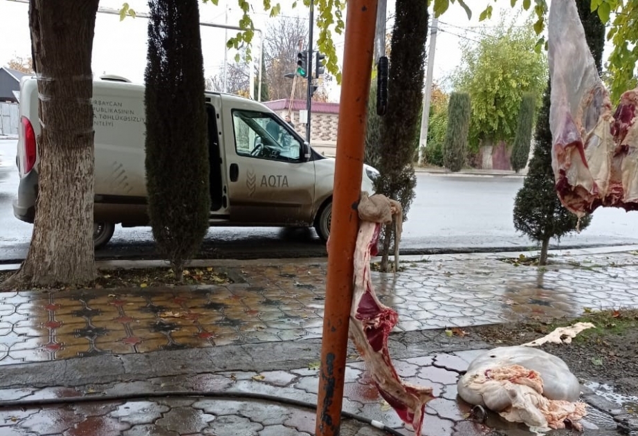 Ağcabədi rayonunda qanunsuz heyvan kəsimi fəaliyyəti ilə əlaqədar reyd keçirilib