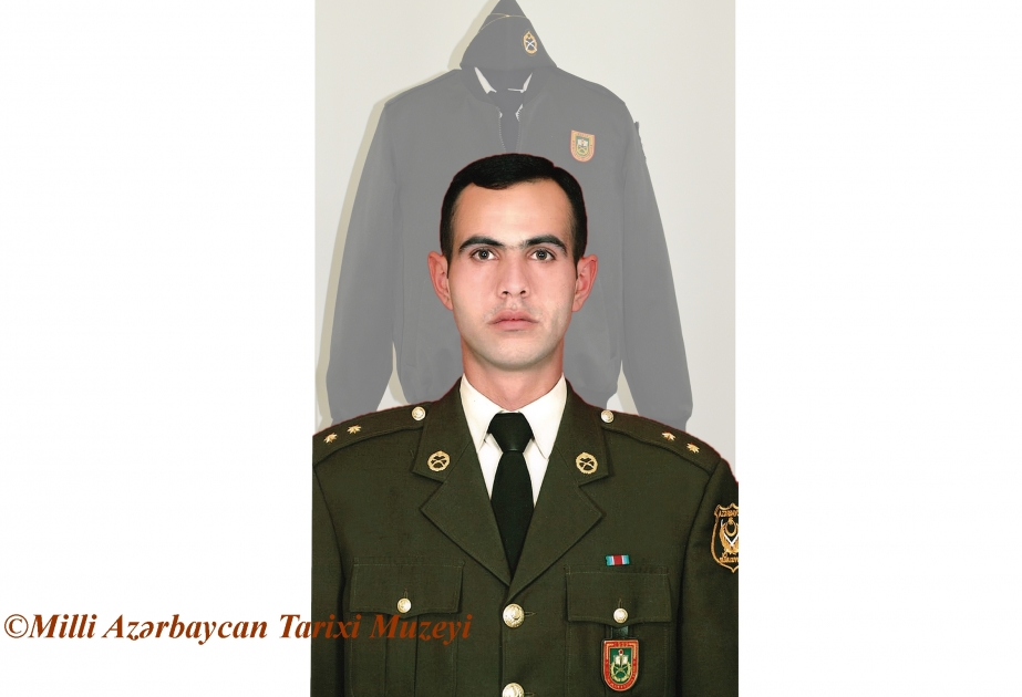 Şəhid kapitan Vüqar Nəcəfovun şəxsi əşyaları Milli Azərbaycan Tarixi Muzeyinin fonduna daxil edilib