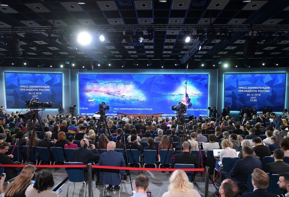 Rusiya Prezidenti Vladimir Putinin ənənəvi mətbuat konfransının vaxtı müəyyənləşib