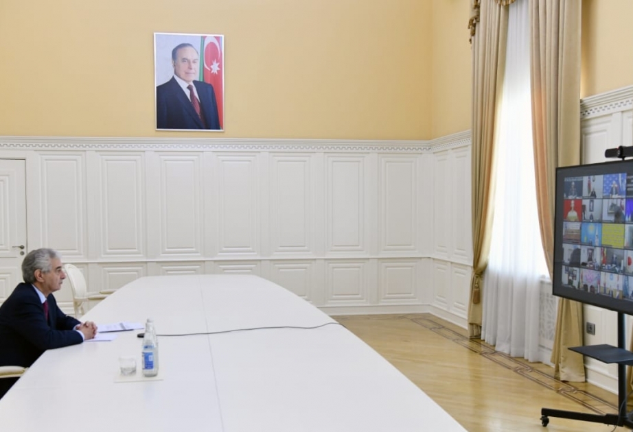 YAP “Yedinaya Rossiya” Partiyasının 20 illik yubileyinə həsr edilən videokonfransda təmsil olunub