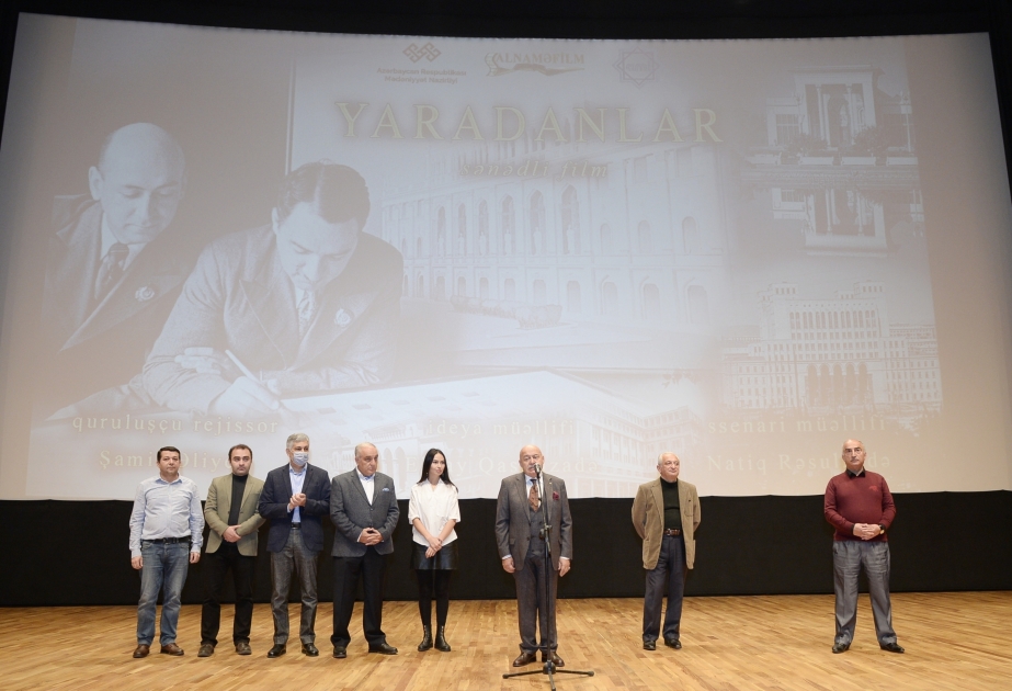 В киноцентре «Низами» состоялась церемония презентации документального фильма «Создатели» (“Yaradanlar”)
