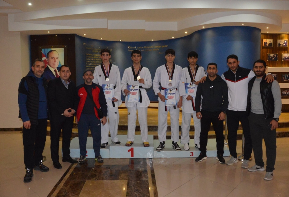Gənclər arasında taekvondo üzrə keçirilən Azərbaycan birinciliyində qaliblər müəyyənləşib