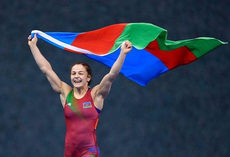 La Unión Mundial de Luchas premia a la luchadora azerbaiyana