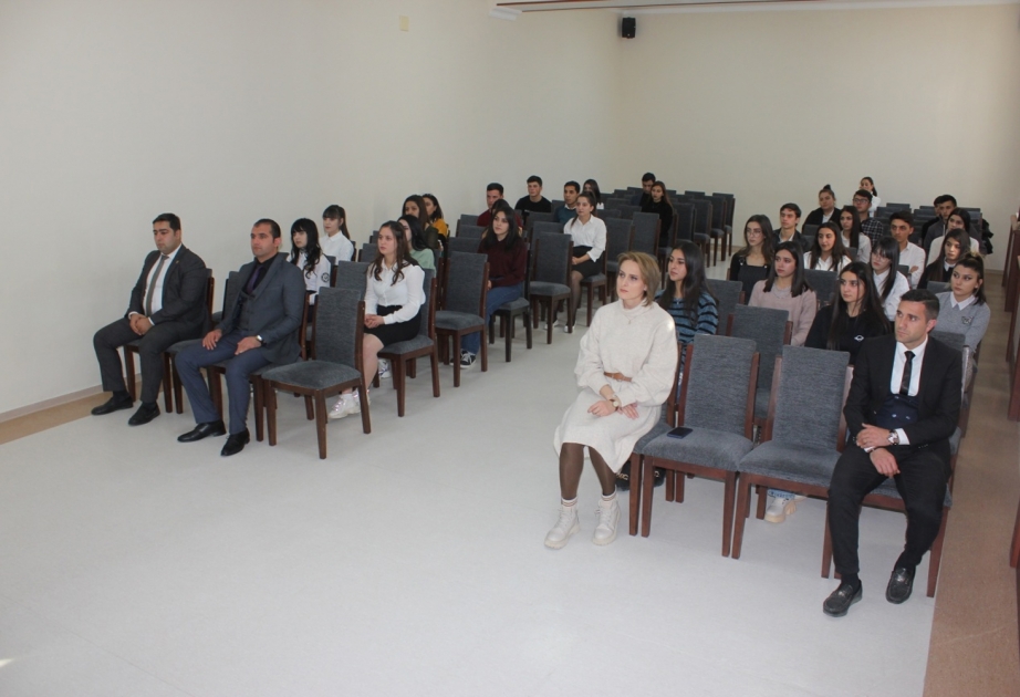 Gənclər üçün “Pozitiv düşüncələrin həyatımızda rolu” mövzusunda təlim keçirilib