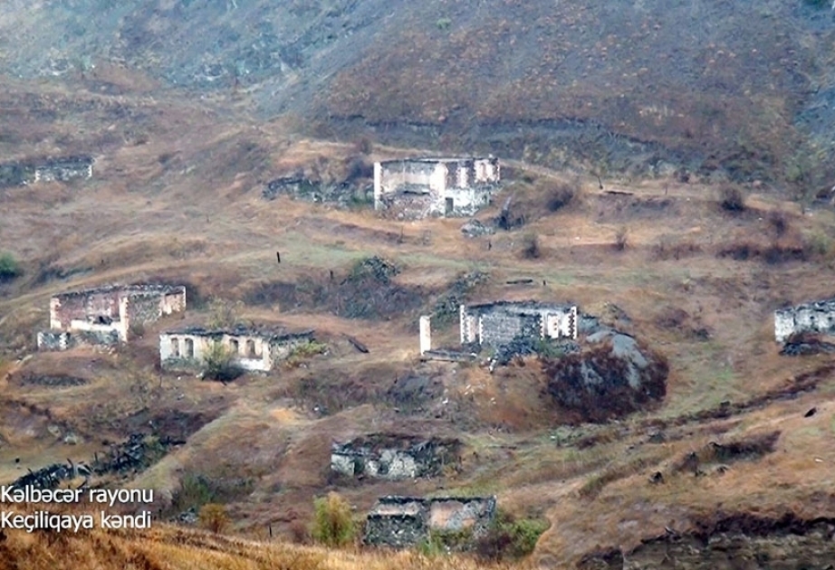 Azerbaijan’s Defense Ministry releases video footages of Kechiligaya village, Kalbajar district VIDEO