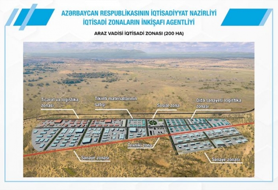 “Araz Vadisi İqtisadi Zonası” Sənaye Parkının ərazisinin 52 faizi minalardan təmizlənib