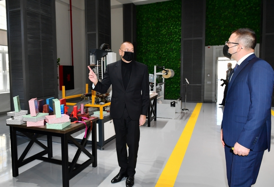 L’usine de fabrication d’emballages « Quba ABAD Factory » a été inaugurée VIDEO