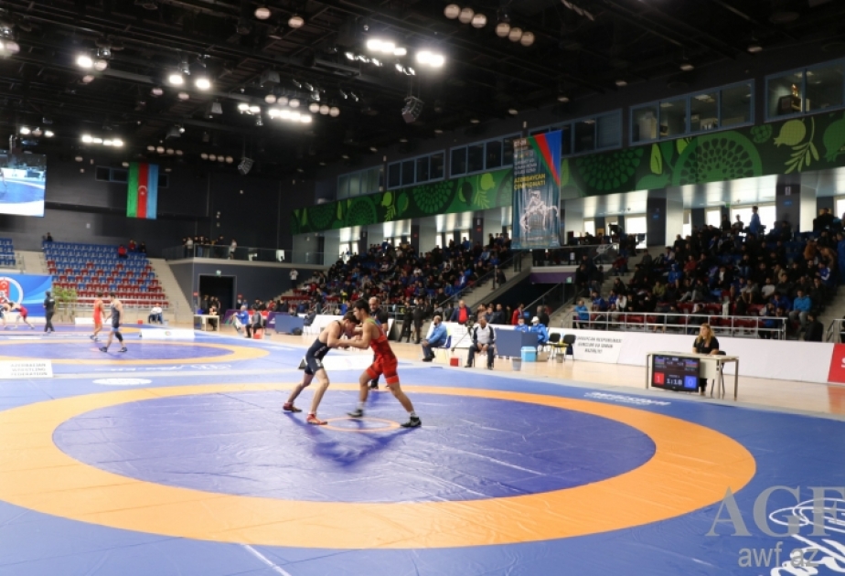 Güləş üzrə Azərbaycan çempionatının ilk gününün finalçıları müəyyənləşib