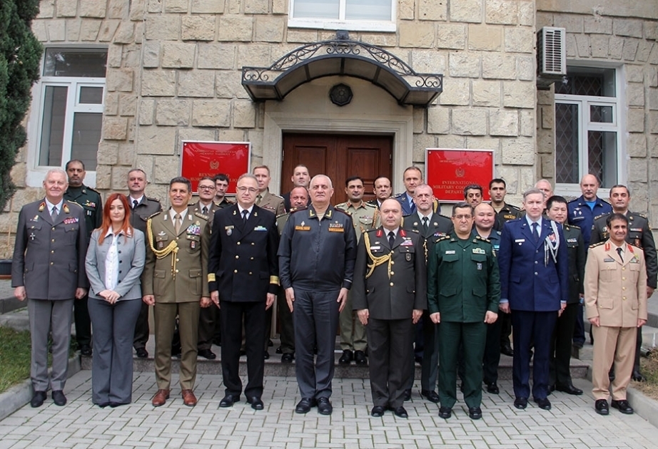Meeting held with participation of military attaches and representatives of international organizations