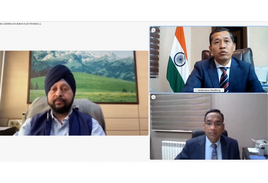 La Embajada de India en Bakú organiza un webinario sobre productos electrónicos y de hardware/software informático