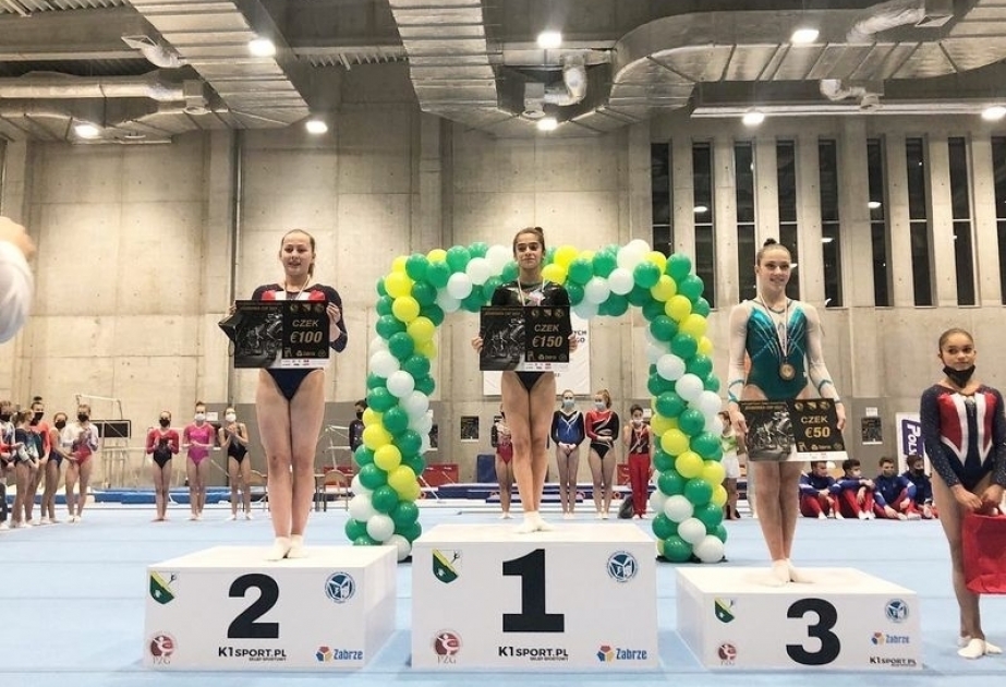 Azerbaijani gymnast wins gold medal in Poland