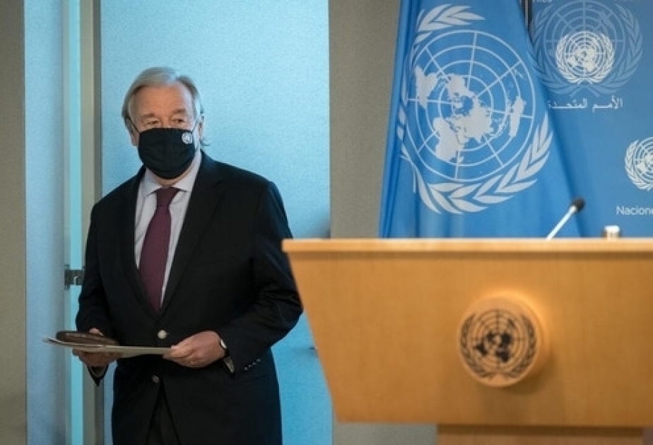 UN chief in self-isolation after contact with COVID-positive person