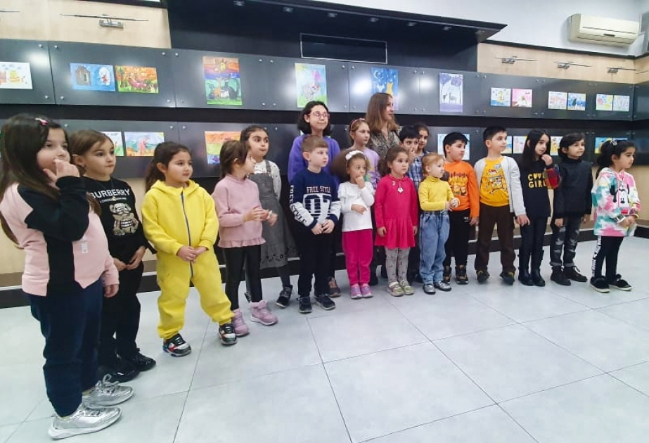 В Российском информационно-культурном центре открылась выставка детского рисунка «Дружба глазами детей»
