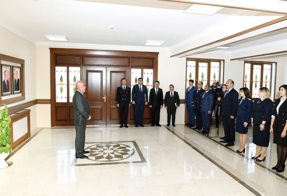 Naxçıvan Şəhər Qeydiyyat Şöbəsi və 3 saylı Notariat Ofisi üçün müasir iş şəraiti yaradılıb