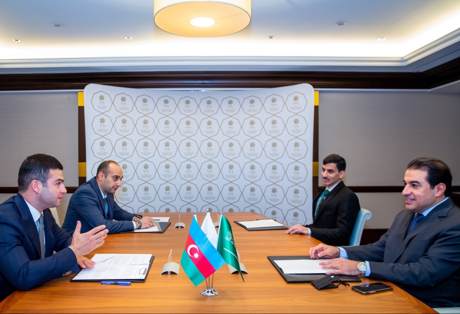 Səudiyyə Ərəbistanının nümayəndə heyəti ilə investisiya qoyuluşu imkanları müzakirə edilib