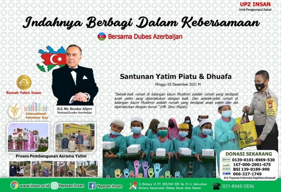 Ümummilli lider Heydər Əliyevin xatirəsi Cakartada anılıb