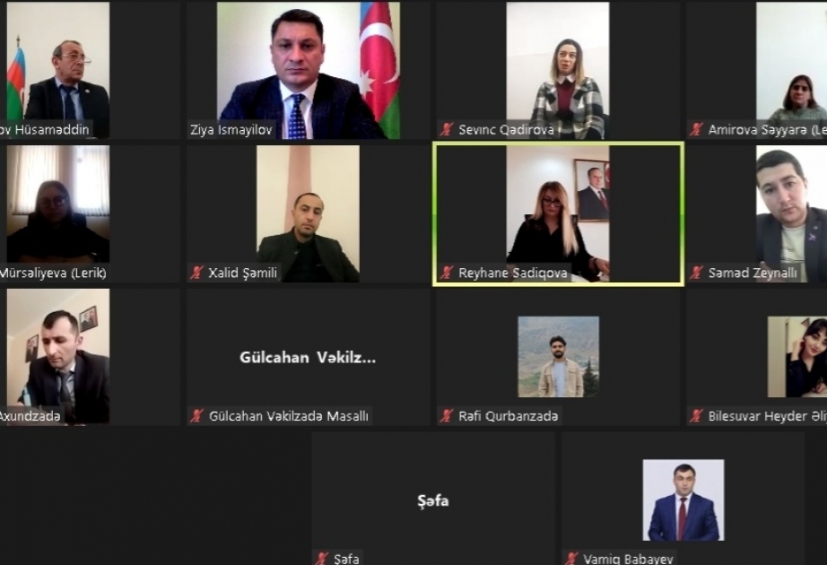 Ombudsmanın Cəlilabad Regional Mərkəzi Beynəlxalq İnsan Hüquqları Günü ilə əlaqədar regional videokonfrans keçirib