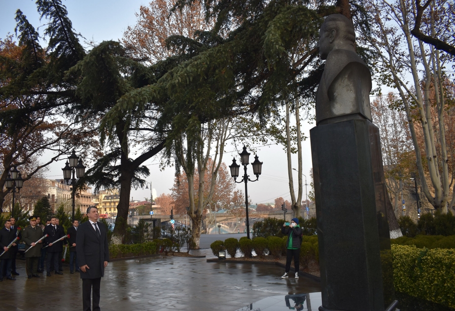 Ulu Öndərin əziz xatirəsi Gürcüstanda ehtiramla anılıb