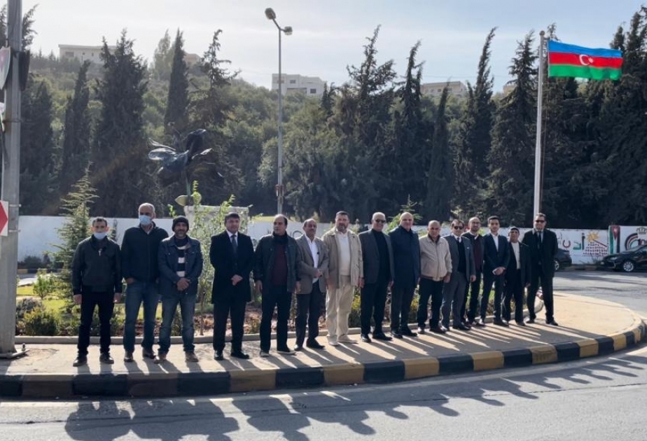 İordaniyada ulu öndər Heydər Əliyevin xatirəsi anılıb