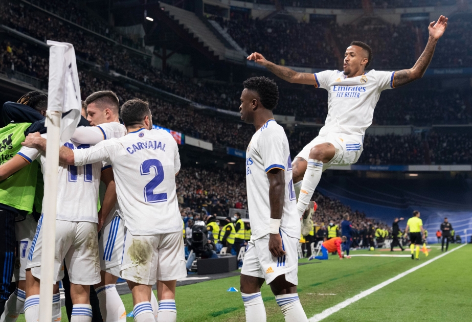 Karim Benzema scores in derby win