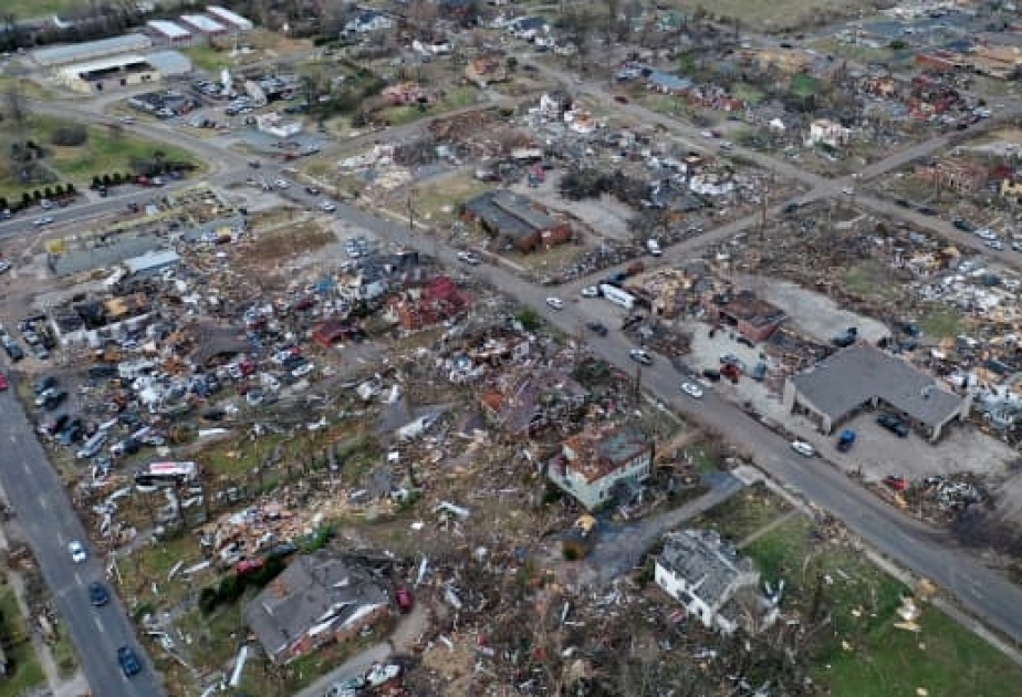 В США в результате разрушительных торнадо погибли больше восьмидесяти человек