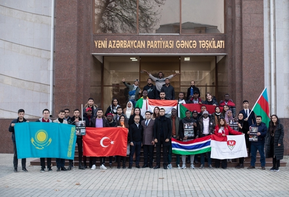 Youth from OIC member countries visit Azerbaijan’s Ganja city