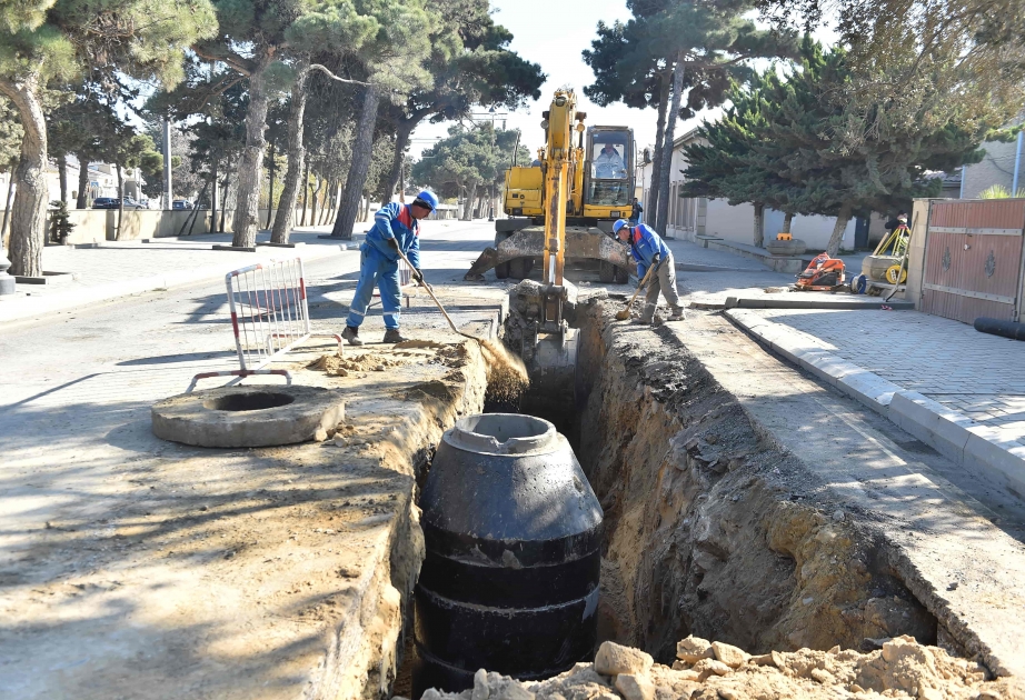 “Azərsu” Suraxanıda yeni layihəyə başlayıb