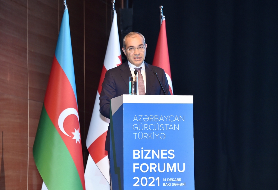 Baku hosts 6th Azerbaijan-Georgia-Turkey business forum