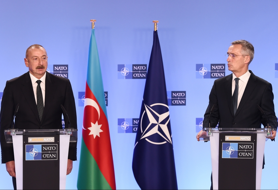 Yens Stoltenberq: Uzun illər ərzində NATO ilə Azərbaycan arasında güclü əməkdaşlıq olub VİDEO