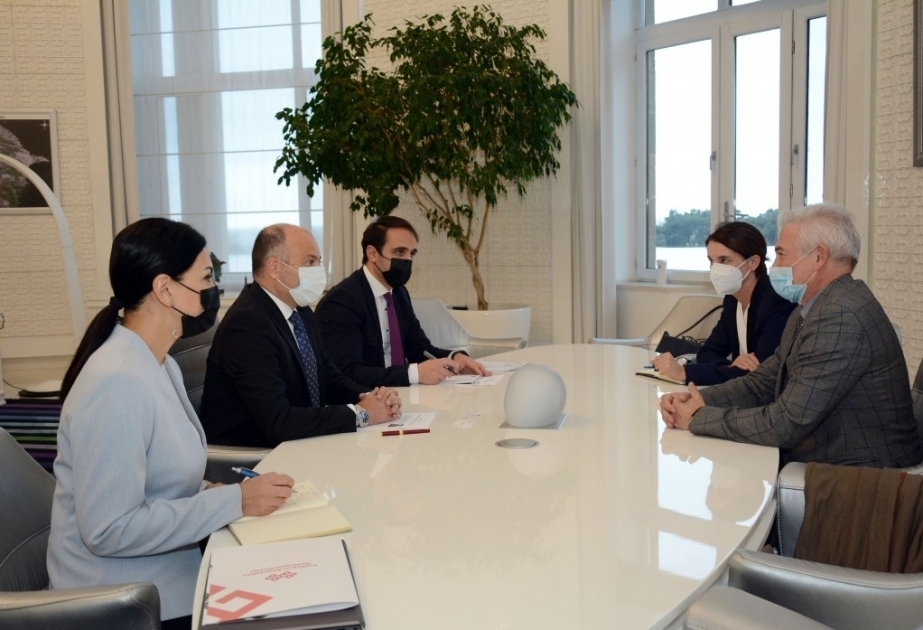 Ministro de Cultura de Azerbaiyán se reunió con el Embajador en Misión Especial para la Mediación y el Diálogo Intercultural
