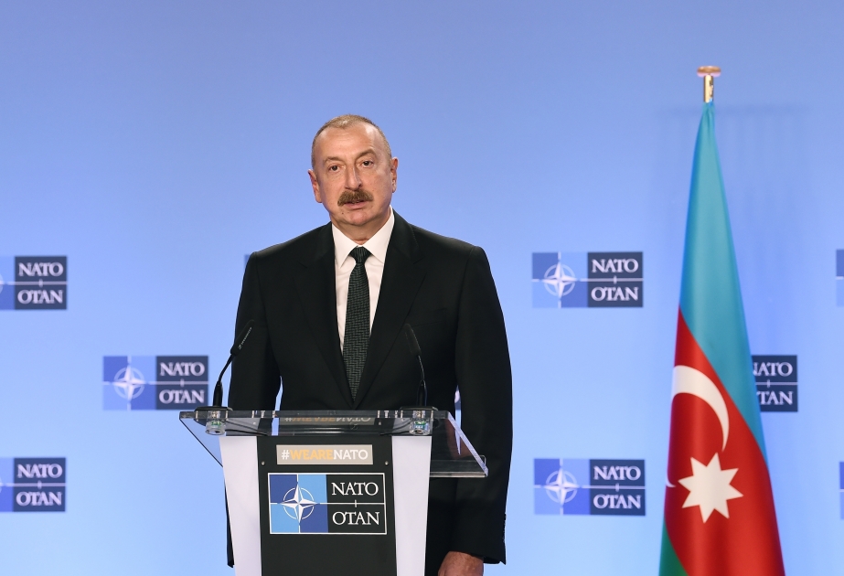 الرئيس الأذربيجاني: يسرنا جدا النشاط المتبادل الرفيع المستوى مع الناتو