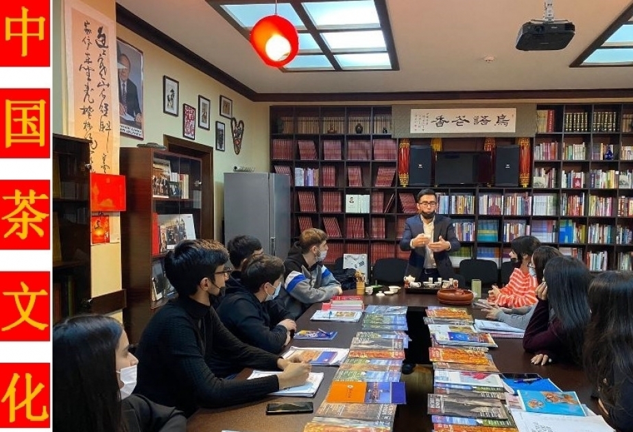 以茶会友,中国茶道走进阿塞拜疆语言大学