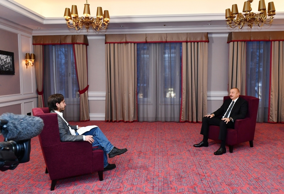 El presidente de Azerbaiyán concedió una entrevista al periódico español El País ACTUALIZADO