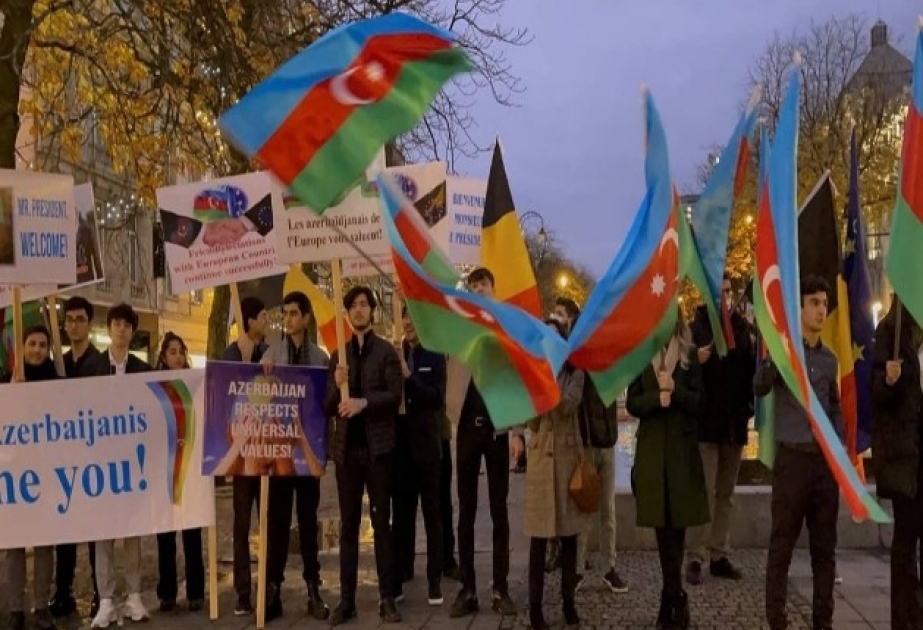 Dövlətimizin başçısını Belçikada həmvətənlərimizlə birlikdə qarşılamağımız böyük tarixi şansdır