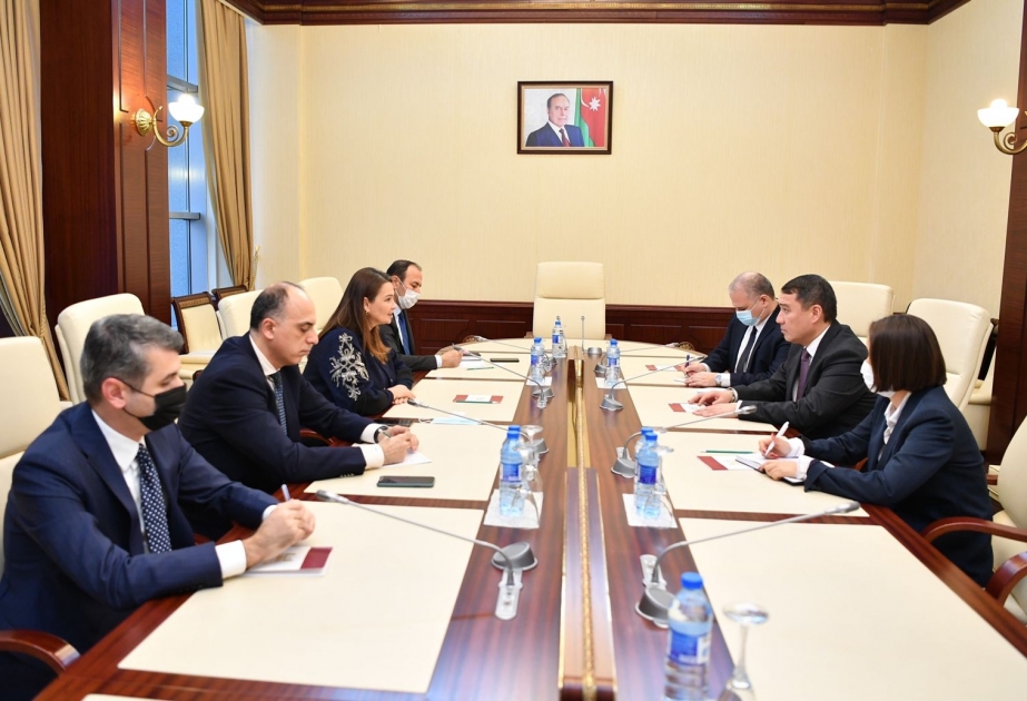 Azərbaycanla Qazaxıstan arasında müxtəlif sahələrdə əməkdaşlıq məsələləri müzakirə edilib
