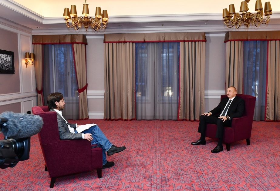 Интервью Президента Ильхама Алиева испанской газете El Pais ВИДЕО