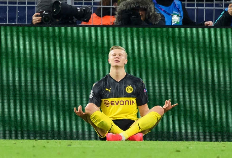 “Borussiya” klubunun futbolçusu Erlinq Holann yeni rekorda imza atıb