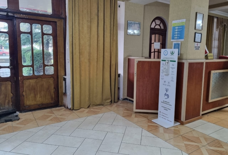 Mehmanxanalar və DTA-nın tabeliyində olan qoruqlar dezinfeksiya avadanlıqları ilə təmin olunub