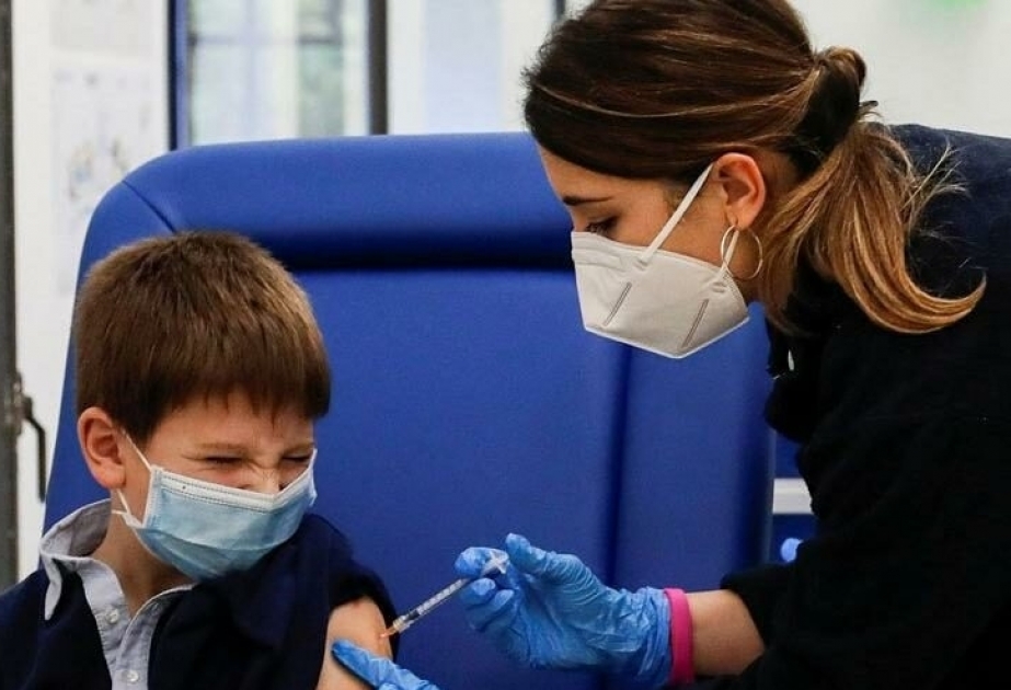 First five kids under 12 vaccinated in Italy