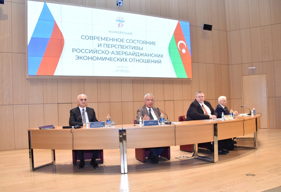 Bakıda Rusiya-Azərbaycan iqtisadi əlaqələrinin hazırkı vəziyyəti və perspektivləri mövzusunda konfrans keçirilib