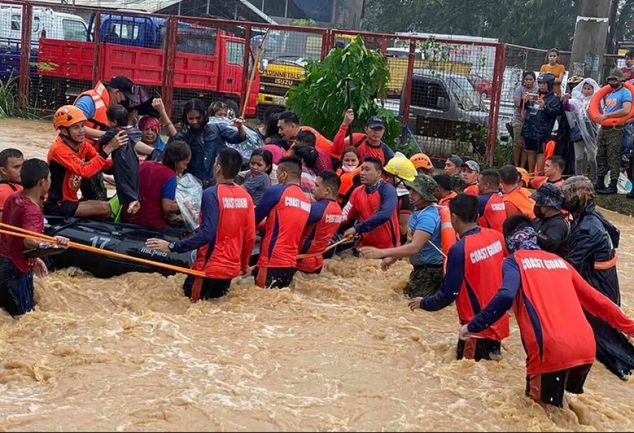 Filippində “Ray” tayfunu səbəbindən azı 12 nəfər həlak olub VİDEO
