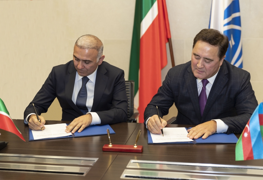 L'Azerbaïdjan et le Tatarstan signent un accord de coopération