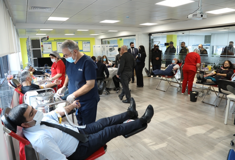 “AzərEnerji”də qanvermə aksiyası keçirilib