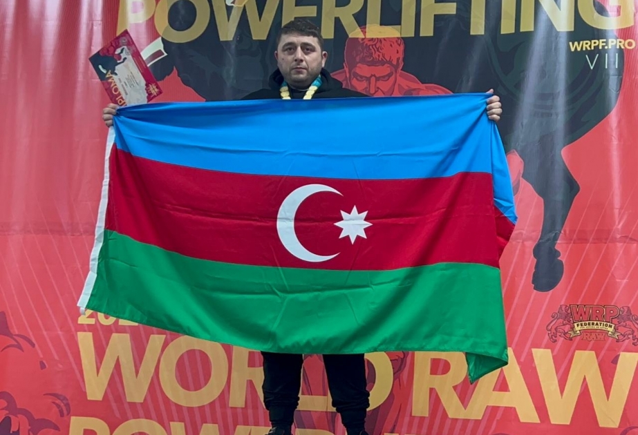 Pauerliftinqçimiz Zaur Cəfərov beşinci dəfə dünya çempionu olub