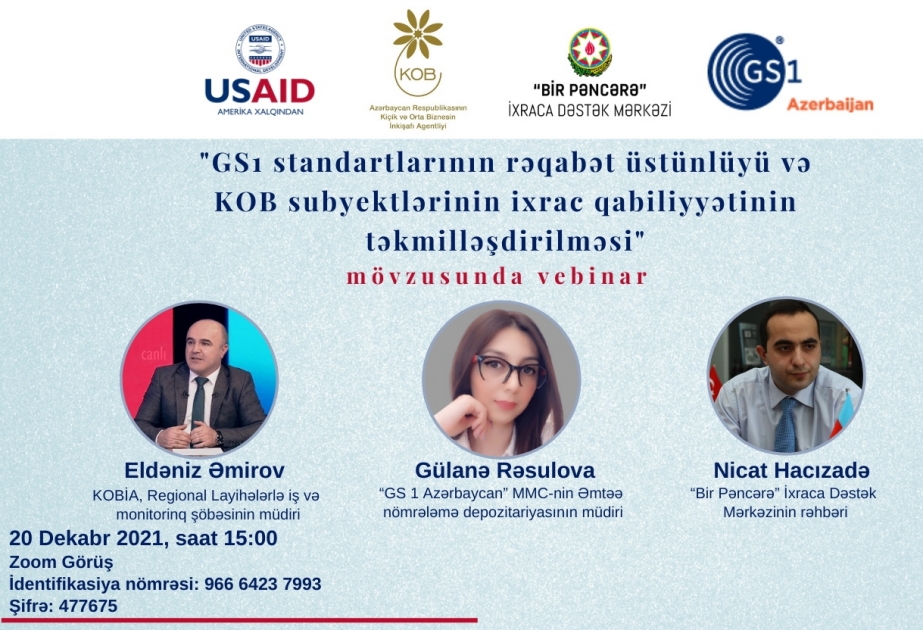 İxracla məşğul olan sahibkarlar üçün vebinar keçiriləcək