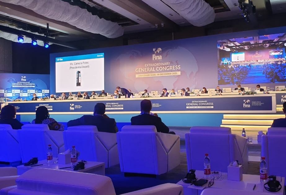 Azərbaycan Üzgüçülük Federasiyasının nümayəndə heyəti FINA-nın konqresində iştirak edib