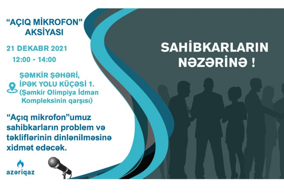 “Azəriqaz”: Sahibkarlarla növbəti görüş Şəmkirdə olacaq